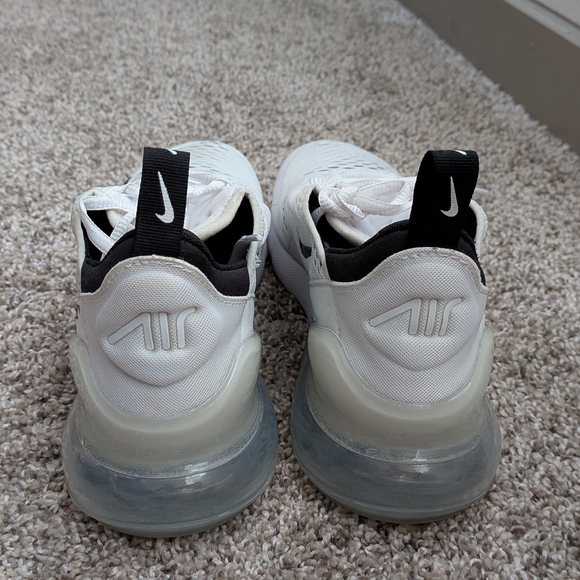 Nike Air Max 270 White Sneakers - Picture 4 of 6